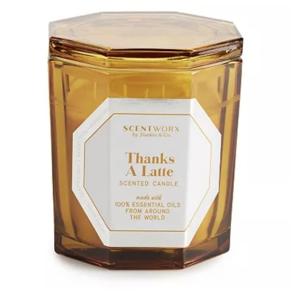 ScentWorx by Slatkin & Co. Thanks A Latte Candle - 14.5 oz.